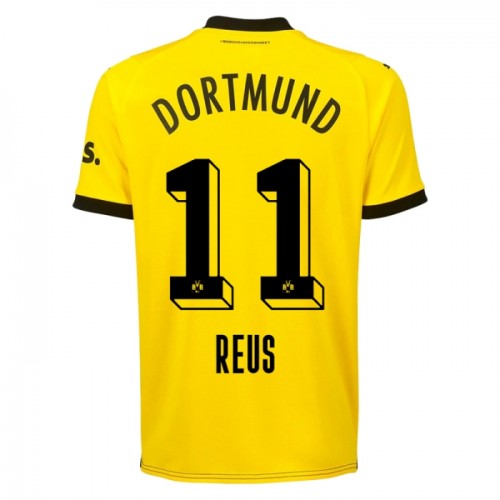 Camisola do Borussia Dortmund Reus 11 Equipamento Principal 2023-24 Camisola do Borussia Dortmund Reus 11 Equipamento Principal 2023-24